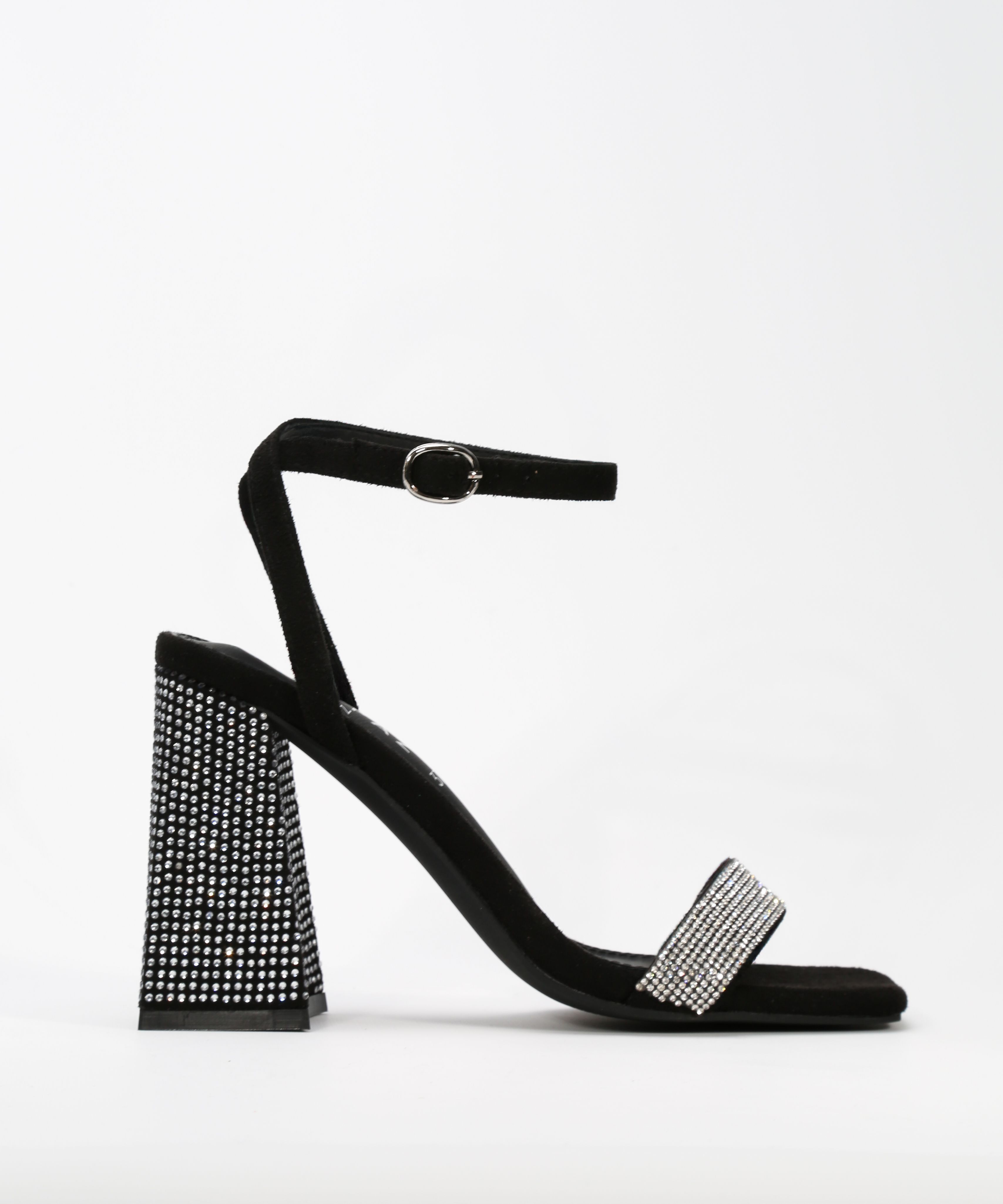 Sandalias tacón strass